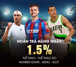 Khuyến mãi hoàn trả hàng ngày lên đến 1.5%